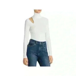 DL1961 Marianna Hewitt Turtleneck Long Sleeve Bodysuit Top